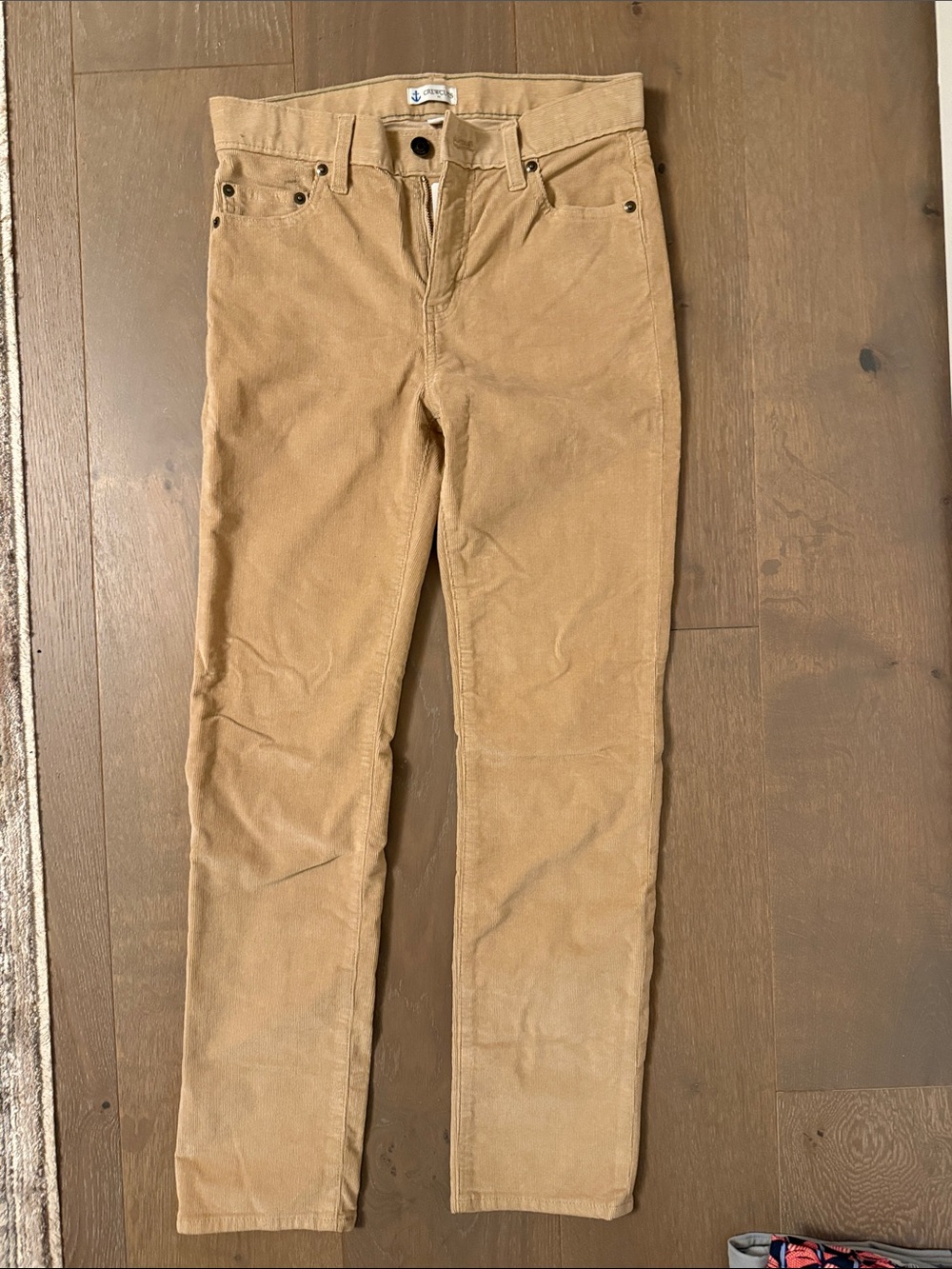 J. Crew Factory Boys Tan Corduroy Pants